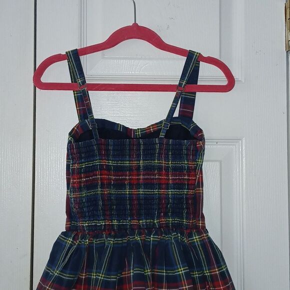 Abercrombie plaid sleeveless dress Sz M EUC - Picture 6 of 9